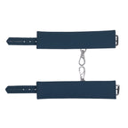 SPORTSHEETS Signature Twilight Tease Handcuffs - Blue Adjustable Restraints