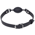 SPORTSHEETS Signature Midnight Muse Oval Gag - Black Mouth Restraint