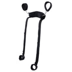 SPORTSHEETS Signature Sex Sling - Black Adjustable Positioning Aid