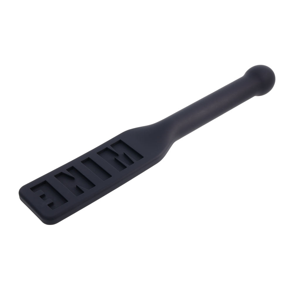EDGE MINE Silicone Paddle - Black Spanking Paddle - Hush Store Sydney 