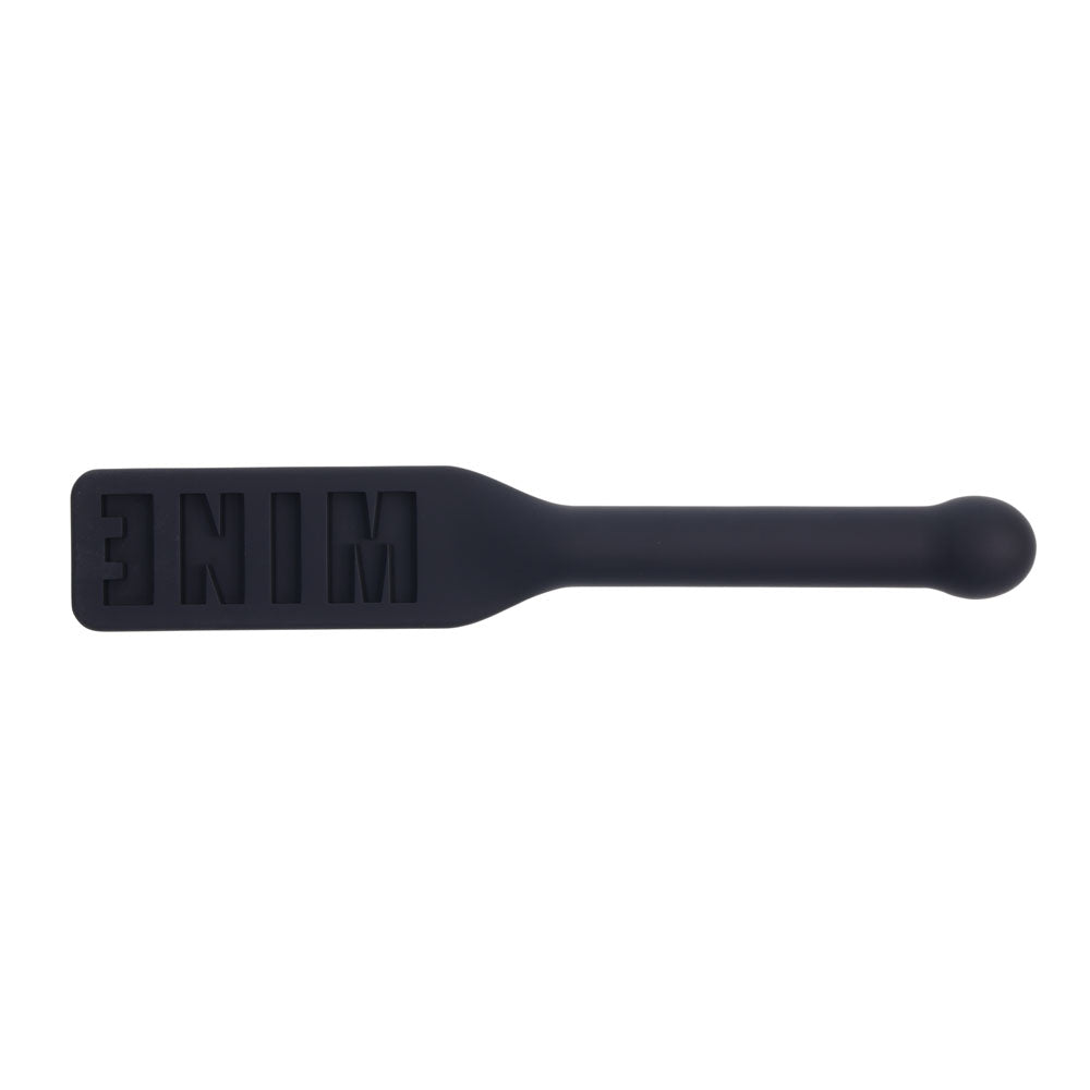EDGE MINE Silicone Paddle - Black Spanking Paddle - Hush Store Sydney 