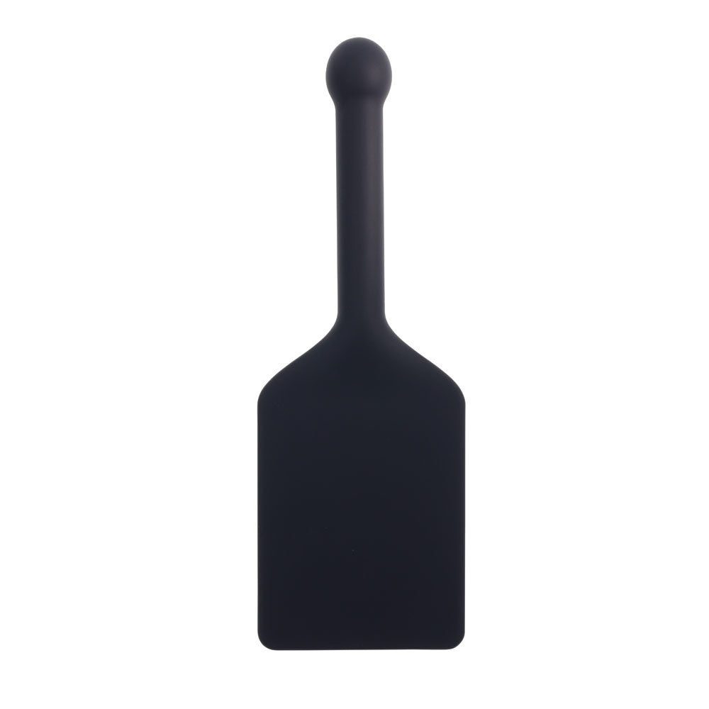 EDGE FUCK TOY Silicone Paddle - Black Silicone Spanking Paddle - Hush Store Sydney 
