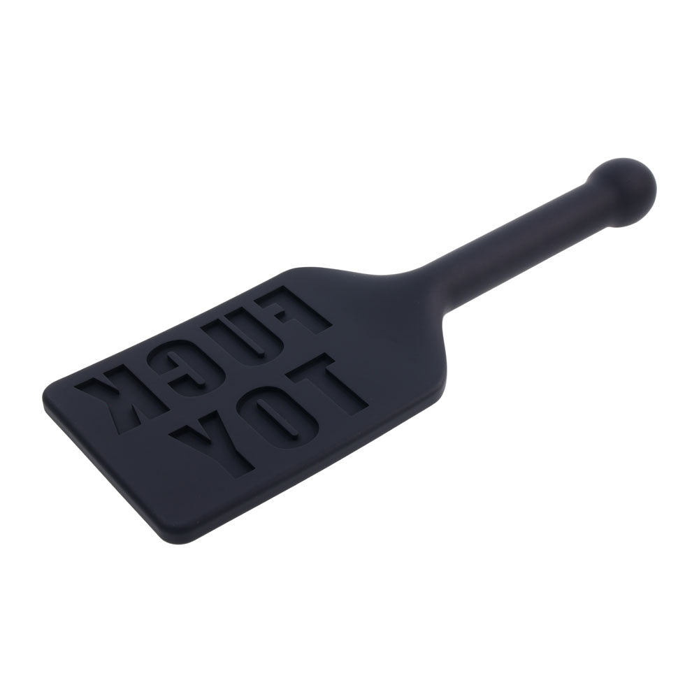 EDGE FUCK TOY Silicone Paddle - Black Silicone Spanking Paddle - Hush Store Sydney 