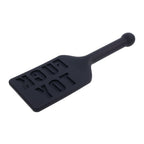 EDGE FUCK TOY Silicone Paddle - Black Silicone Spanking Paddle - Hush Store Sydney 