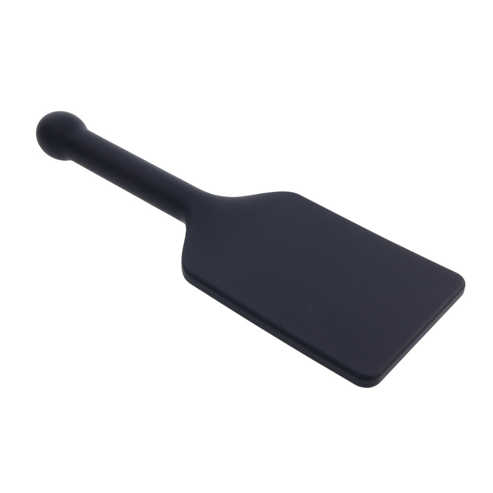 EDGE FUCK TOY Silicone Paddle - Black Silicone Spanking Paddle - Hush Store Sydney 