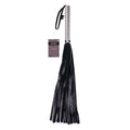 EDGE Flogger - Black Flogger Whip with Metal Handle - Hush Store Sydney 