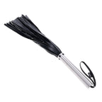 EDGE Flogger - Black Flogger Whip with Metal Handle - Hush Store Sydney 
