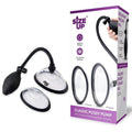 Size Up Classic Pussy Pump with 2 Chambers - Vagina Pump with 2 Interchangeable Chambers - Hush Store Sydney 