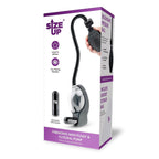 Size Up Vibrating Mini Pussy & Clitoral Pump - Clear USB Rechargeable Vibrating Vaginal and Clitoral Pump