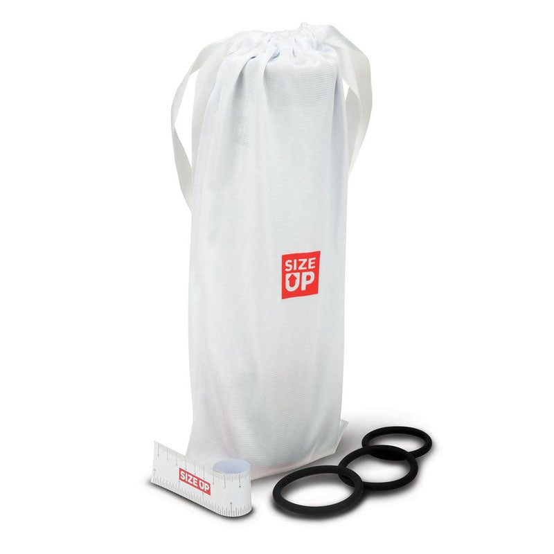 Size Up Ergonomic Trigger Penis Pump with Pressure Gauge - Clear Penis Pump - Hush Store Sydney 