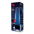 Size Up Ergonomic Trigger Penis Pump with Pressure Gauge - Clear Penis Pump - Hush Store Sydney 