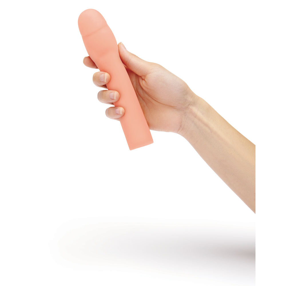 Size Up Realistic 2 Inch Penis Extender - Flesh 5 cm (2'') Penis Extension Sleeve - Hush Store Sydney 