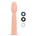 Size Up Realistic 2 Inch Penis Extender - Flesh 5 cm (2'') Penis Extension Sleeve - Hush Store Sydney 