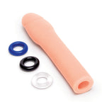 Size Up Realistic 2 Inch Penis Extender - Flesh 5 cm (2'') Penis Extension Sleeve - Hush Store Sydney 