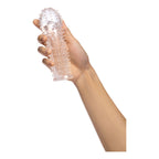 Size Up 1.5 Inch See-Thru Stretch Penis Extender - Clear 3.8 cm (1.5'') Penis Extension Sleeve - Hush Store Sydney 