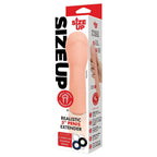 Size Up Realistic 3'' Penis Extender - Flesh 7.6 cm (3'') Penis Extension Sleeve - Hush Store Sydney 