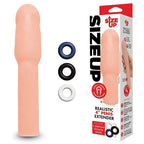 Size Up Realistic 4 Inch Penis Extender - Flesh 10.1 cm (4'') Penis Extension Sleeve - Hush Store Sydney 