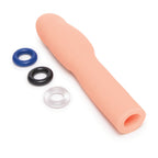 Size Up Realistic 4 Inch Penis Extender - Flesh 10.1 cm (4'') Penis Extension Sleeve - Hush Store Sydney 