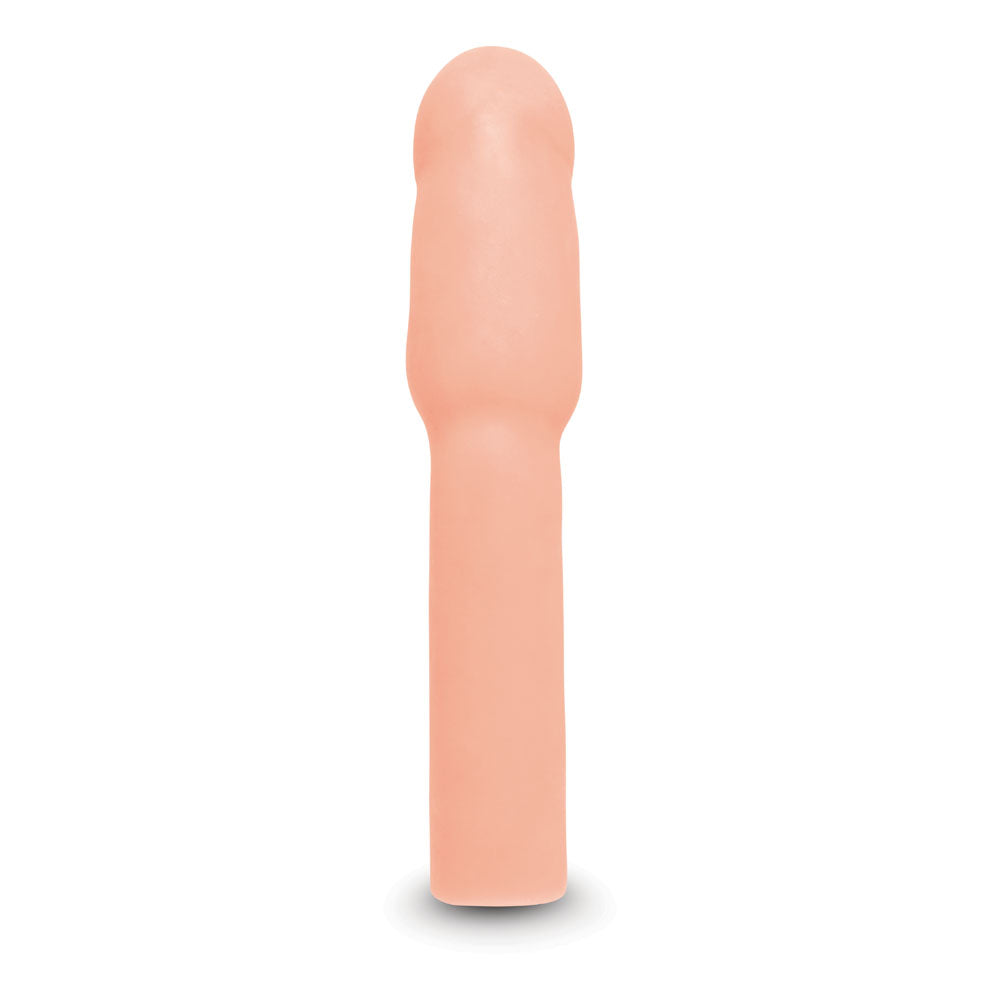 Size Up Realistic 4 Inch Penis Extender - Flesh 10.1 cm (4'') Penis Extension Sleeve - Hush Store Sydney 