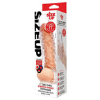 Size Up 1 Inch See-Thru Stretch Penis Extender - Clear 2.5 cm (1'') Penis Extension Sleeve - Hush Store Sydney 