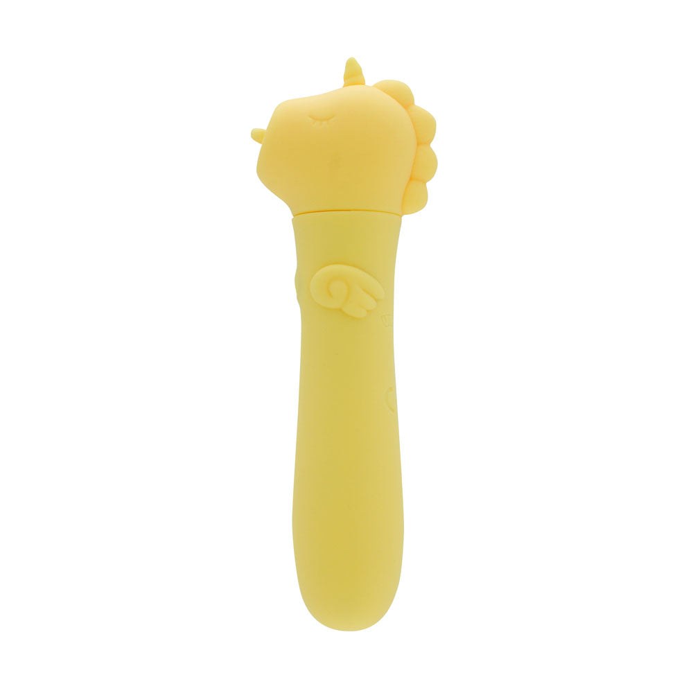 Unihorn - USB Bullet - Bean Blossom - Yellow USB Rechargeable Vibrating Bullet