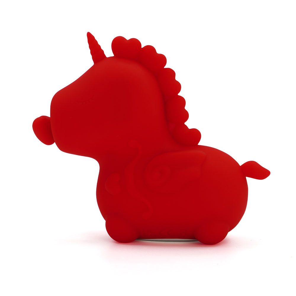 Unihorn - Cupid's Beau - Red USB Rechargeable Heart Nosed Stimulator - Hush Store Sydney 