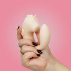 Unihorn - C Horse - Coral Throb - Coral USB Rechargeable Dual Unicorn Vibrator - Hush Store Sydney 