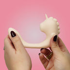 Unihorn - C Horse - Coral Throb - Coral USB Rechargeable Dual Unicorn Vibrator - Hush Store Sydney 