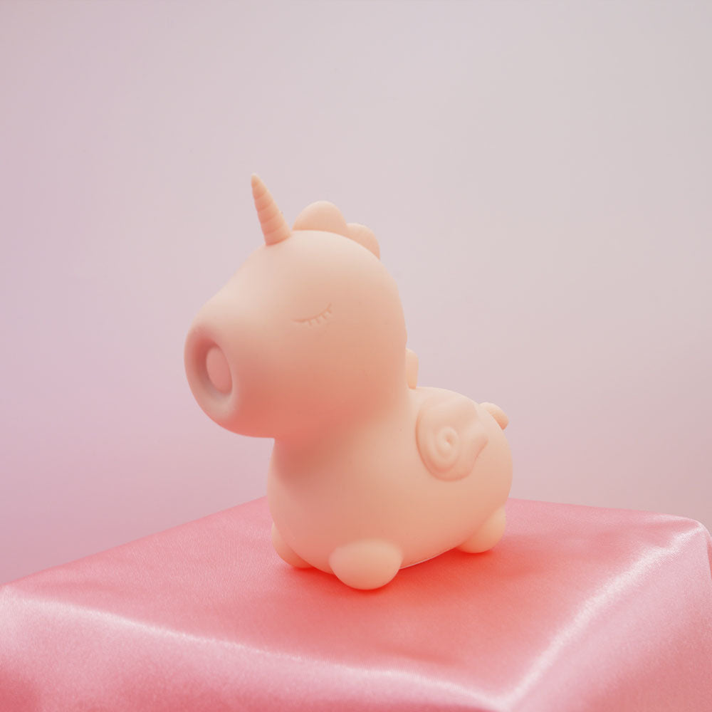 Unihorn - Heart Throb - Coral USB Rechargeable Flicking Stimulator - Hush Store Sydney 