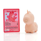 Unihorn - Heart Throb - Coral USB Rechargeable Flicking Stimulator - Hush Store Sydney 