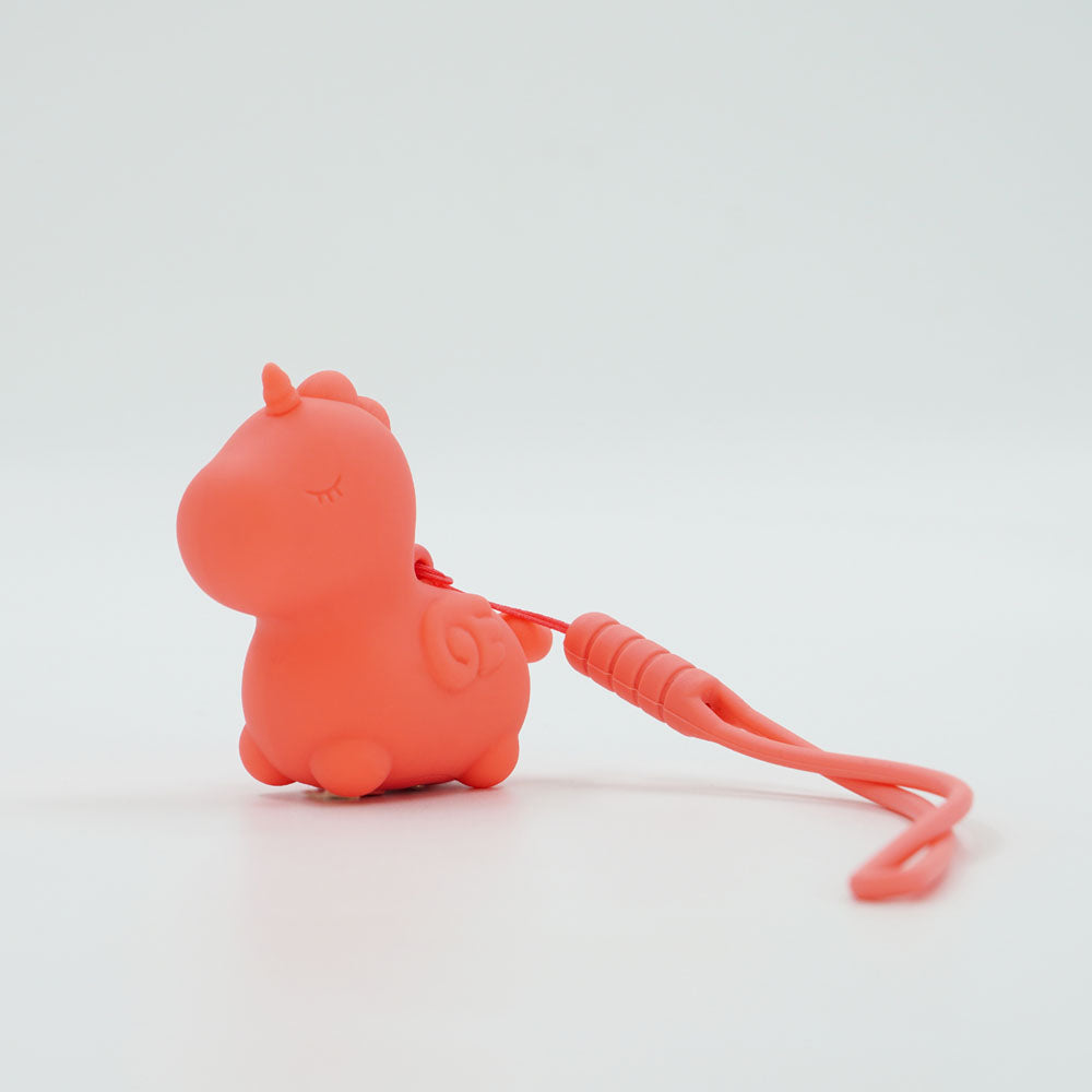 Unihorn Mini - Peachy Pony - Peach USB Rechargeable Stimulator - Hush Store Sydney 