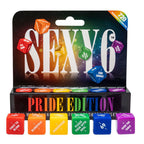Sexy 6 - Pride Edition - Couples Dice Game - Hush Store Sydney 