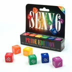 Sexy 6 - Pride Edition - Couples Dice Game - Hush Store Sydney 