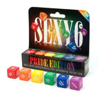 Sexy 6 - Pride Edition - Couples Dice Game - Hush Store Sydney 