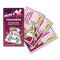 Triple-X Vouchers - Set of 10 Vouchers - Hush Store Sydney 
