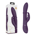 Vive Halo - Purple 24.5 cm USB Rechargeable Rabbit Vibrator - Hush Store Sydney 
