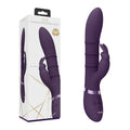 VIVE Sora - Purple - Purple 24.2 cm USB Rechargeable Rabbit Vibrator - Hush Store Sydney 