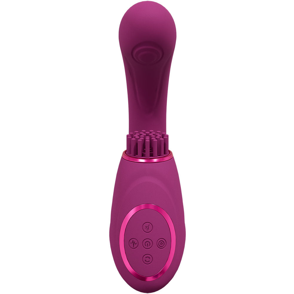 VIVE Gen - Pink - Pink USB Rechargeable Triple Motor Vibrator - Hush Store Sydney 
