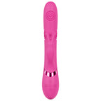 VIVE Mimi - Pink - Pink 25 cm USB Rechargeable Vibrating & Tapping Rabbit Vibrator