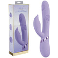 VIVE Pallina - Purple - Purple 25 cm USB Rechargeable Tapping Rabbit Vibrator - Hush Store Sydney 