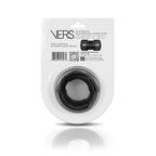 VERS Liquid Silicone Weight Steel Core Ball Stretcher - Black Ball Stretcher Ring with Steel Core - Hush Store Sydney 