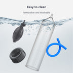 LuvPump AeroUp Beginners Penis Pump - Clear Penis Pump - Hush Store Sydney 