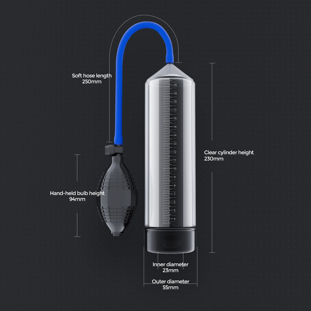 LuvPump AeroUp Beginners Penis Pump - Clear Penis Pump - Hush Store Sydney 