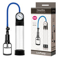 LuvPump ClassiXtra Advanced Power Pump - Clear Penis Pump with Pressure Gauge - Hush Store Sydney 