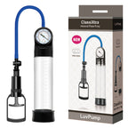 LuvPump ClassiXtra Advanced Power Pump - Clear Penis Pump with Pressure Gauge - Hush Store Sydney 