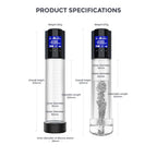LuvPump Smart Penis Pump - Clear USB Rechargeable Automatic Penis Pump