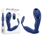 Zero Tolerance EXTRA MILE - Blue USB Rechargeable Vibrating Prostate Massager - Hush Store Sydney 