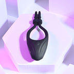 Zero Tolerance PERFECT FIT - Black USB Rechargeable Vibrating Lasso Cock Ring - Hush Store Sydney 