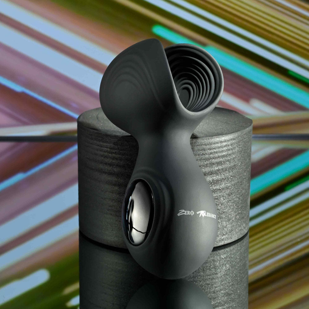 Zero Tolerance HANDY HELPER - Black USB Rechargeable Vibrating Stroker - Hush Store Sydney 