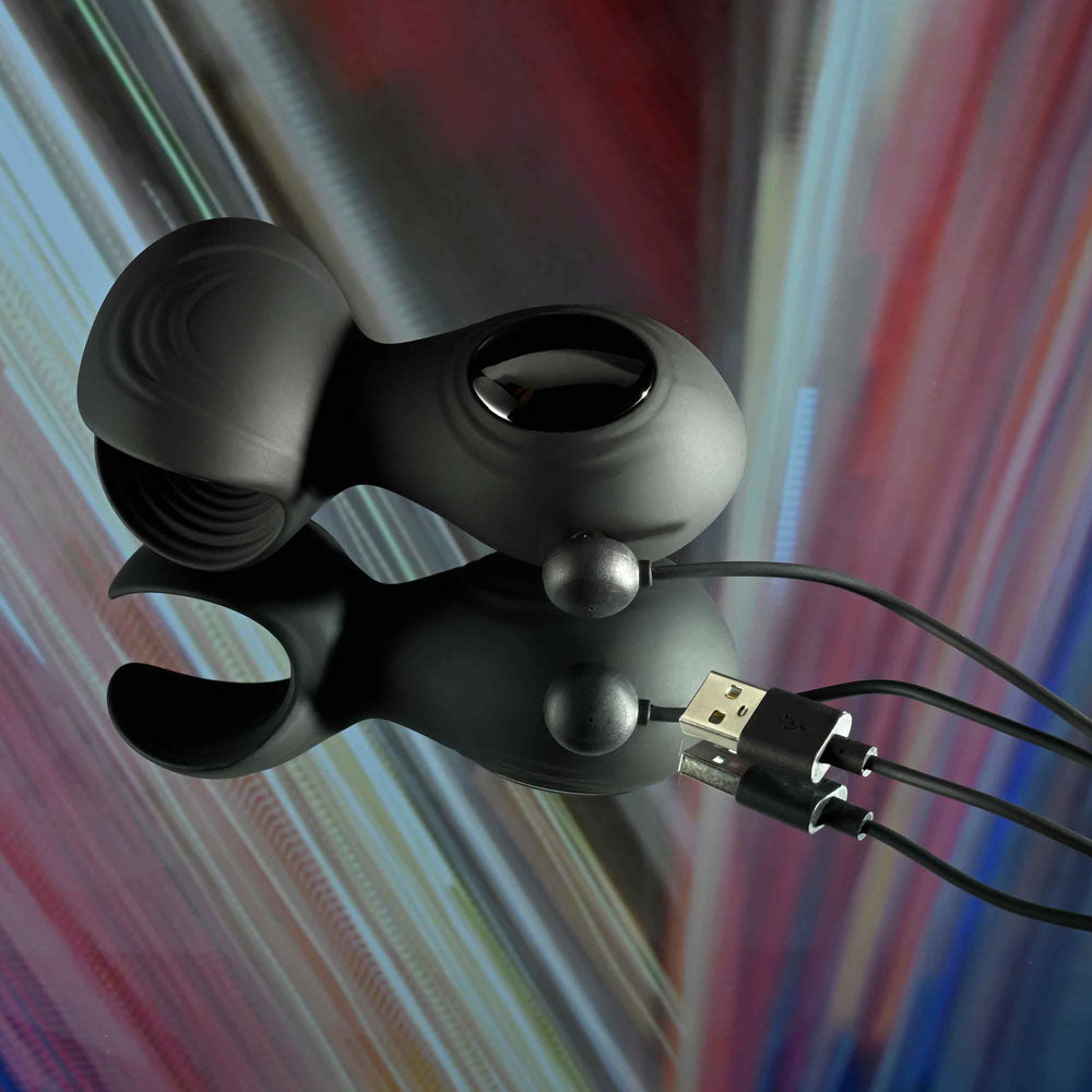 Zero Tolerance HANDY HELPER - Black USB Rechargeable Vibrating Stroker - Hush Store Sydney 